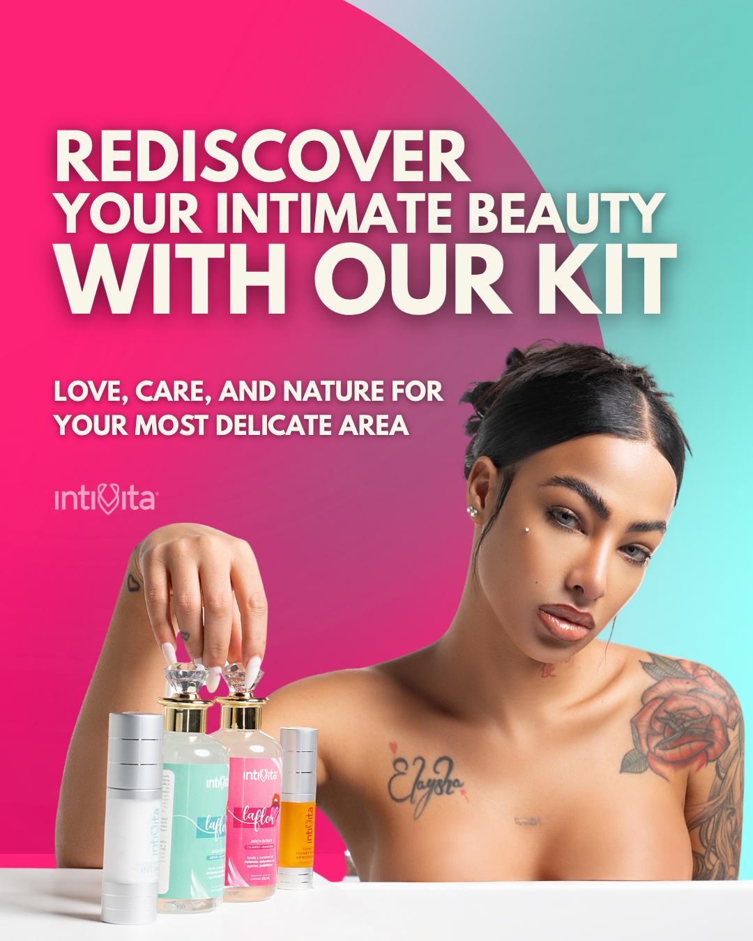 🌸 Intivita La Flor – The Complete Intimate Ritual Set (4-in-1)