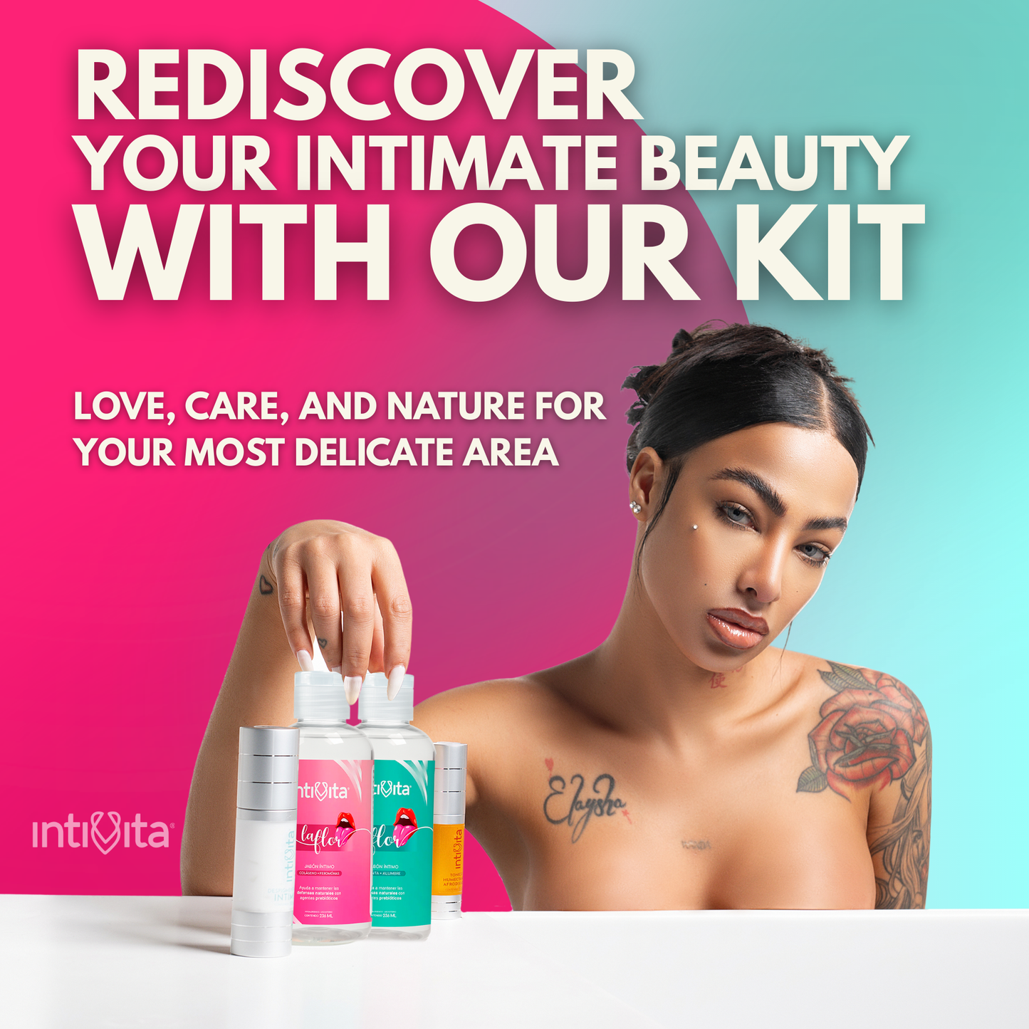 🌸 Intivita La Flor – The Complete Intimate Ritual Set (4-in-1)